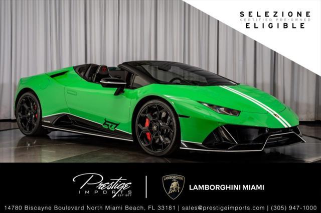 used 2023 Lamborghini Huracan EVO car, priced at $421,950
