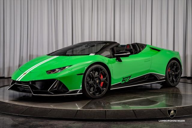 used 2023 Lamborghini Huracan EVO car, priced at $421,950