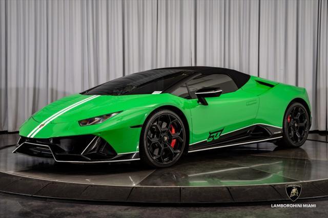 used 2023 Lamborghini Huracan EVO car, priced at $421,950