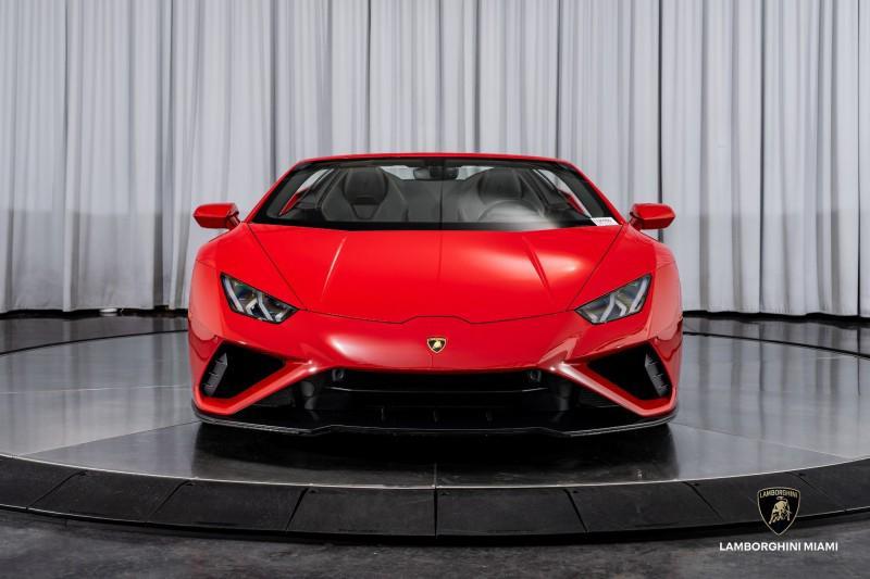 used 2021 Lamborghini Huracan EVO car, priced at $291,950
