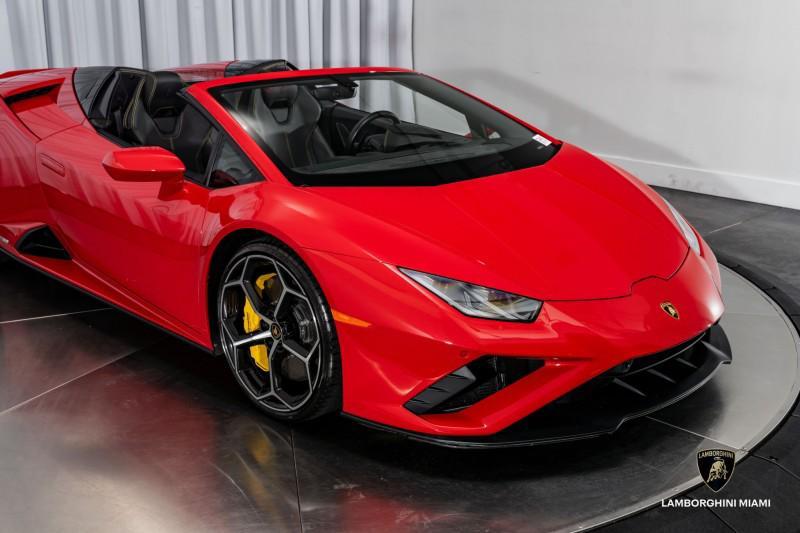 used 2021 Lamborghini Huracan EVO car, priced at $291,950