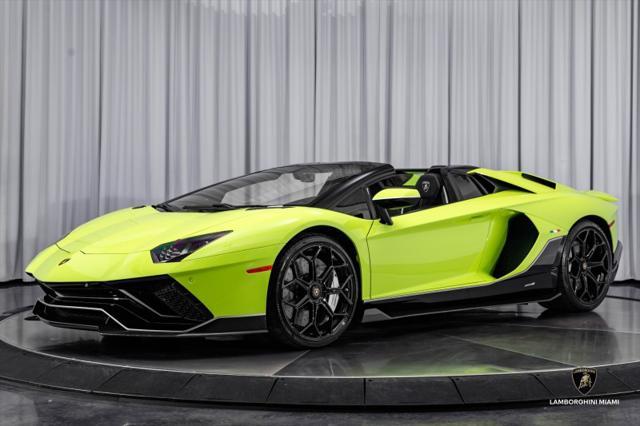 used 2022 Lamborghini Aventador SVJ car, priced at $799,950