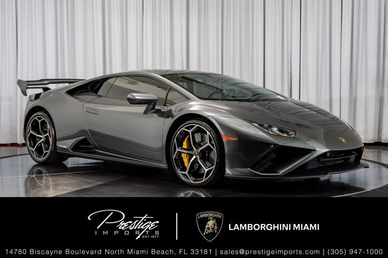used 2022 Lamborghini Huracan EVO car, priced at $281,950