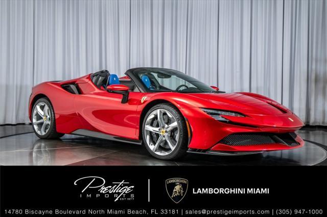 used 2023 Ferrari SF90 Spider car, priced at $789,950