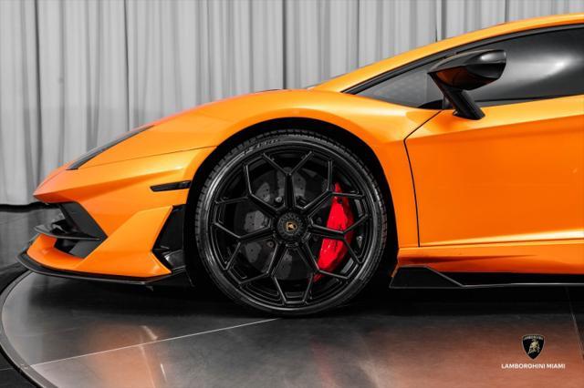 used 2020 Lamborghini Aventador SVJ car, priced at $689,950