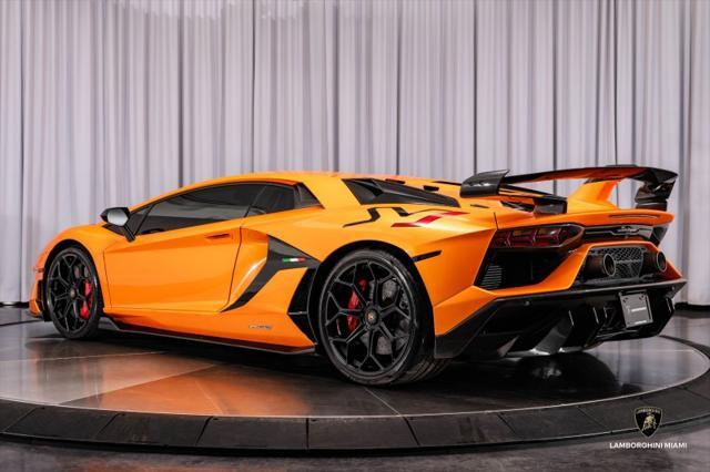 used 2020 Lamborghini Aventador SVJ car, priced at $689,950