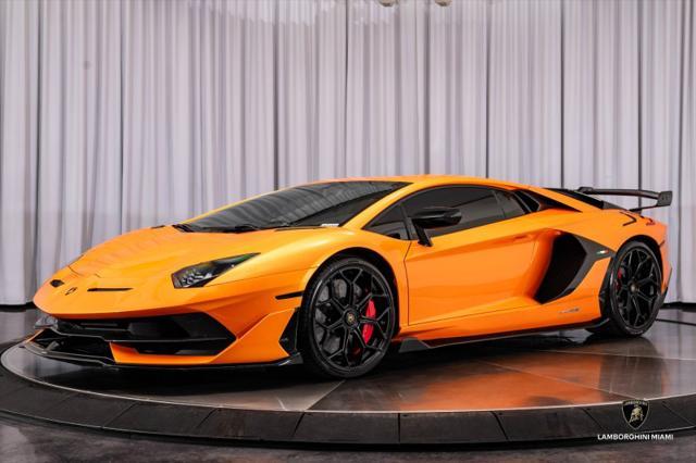 used 2020 Lamborghini Aventador SVJ car, priced at $689,950