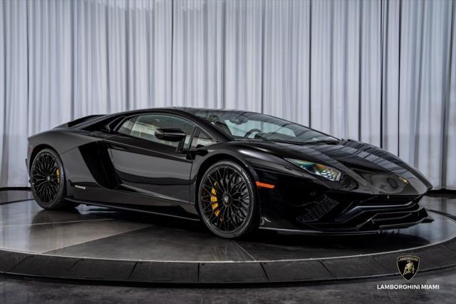 used 2018 Lamborghini Aventador S car, priced at $456,950
