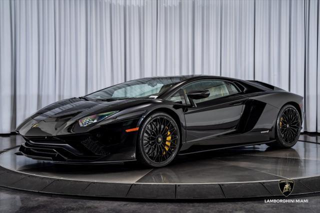 used 2018 Lamborghini Aventador S car, priced at $456,950