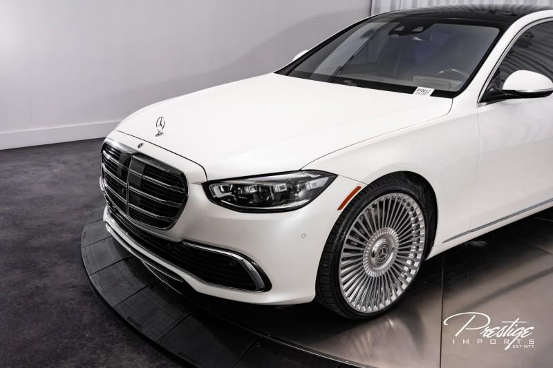 used 2021 Mercedes-Benz S-Class car, priced at $69,950
