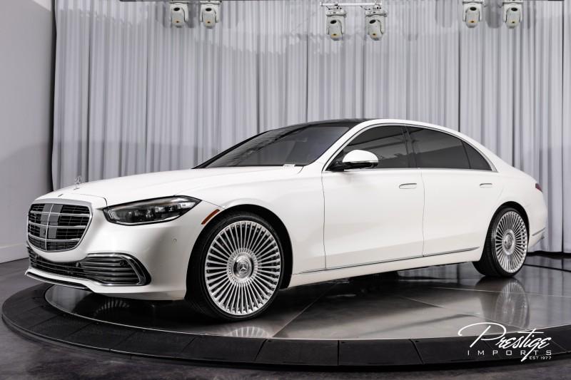 used 2021 Mercedes-Benz S-Class car, priced at $69,950