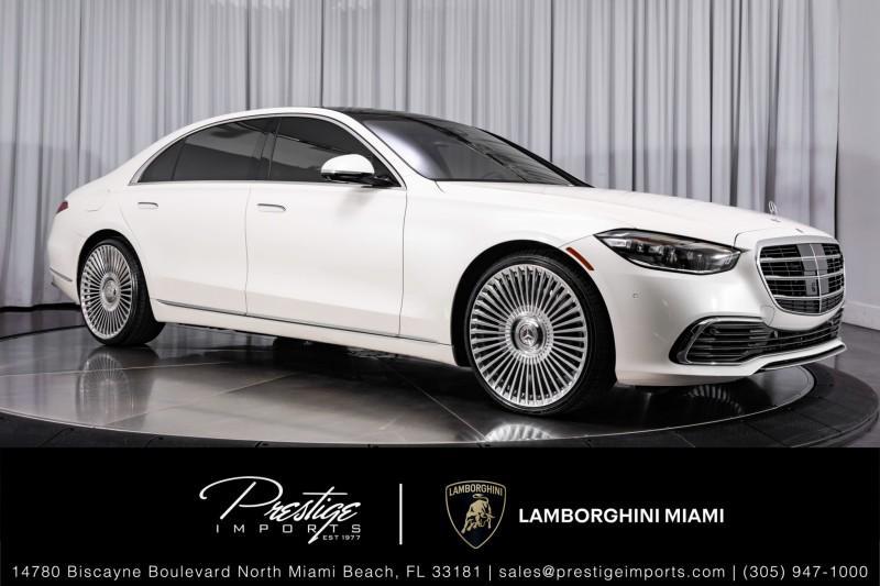used 2021 Mercedes-Benz S-Class car, priced at $69,950