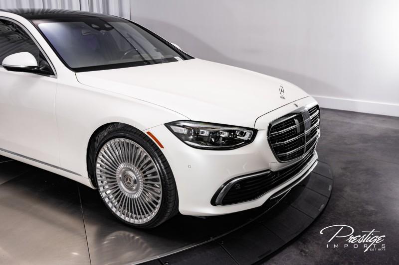 used 2021 Mercedes-Benz S-Class car, priced at $69,950