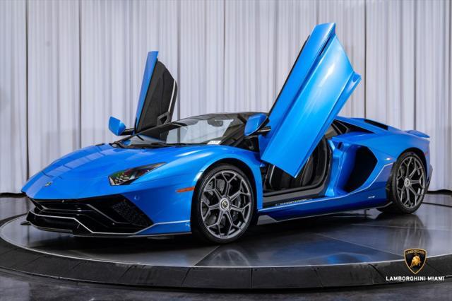 used 2022 Lamborghini Aventador SVJ car, priced at $799,950