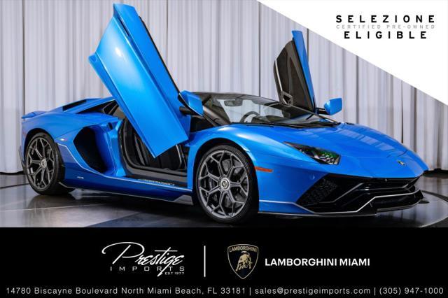 used 2022 Lamborghini Aventador SVJ car, priced at $799,950