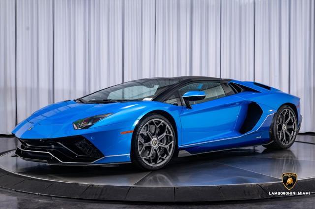 used 2022 Lamborghini Aventador SVJ car, priced at $799,950