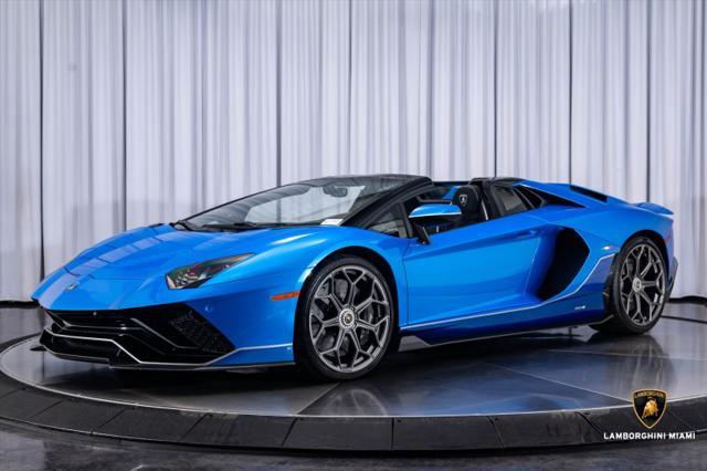 used 2022 Lamborghini Aventador SVJ car, priced at $799,950