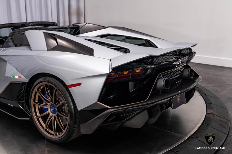 used 2022 Lamborghini Aventador SVJ car, priced at $714,950