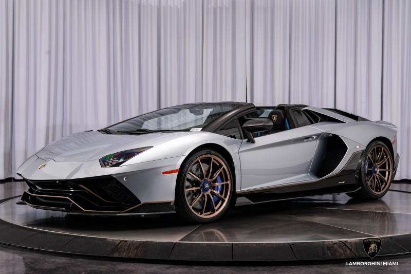 used 2022 Lamborghini Aventador SVJ car, priced at $714,950