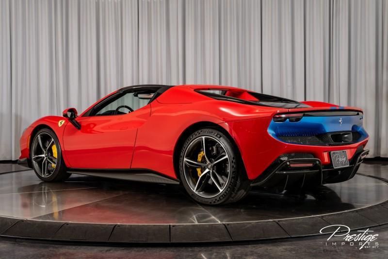 used 2023 Ferrari 296 GTS car, priced at $427,950