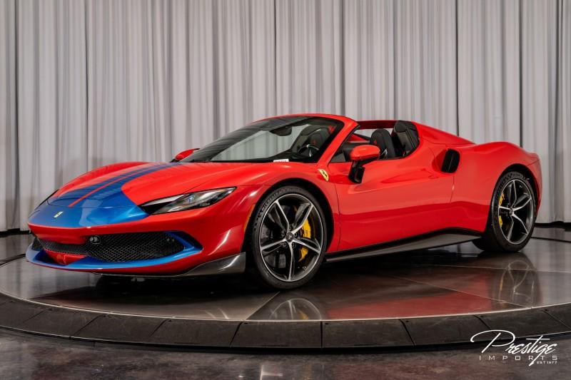 used 2023 Ferrari 296 GTS car, priced at $427,950