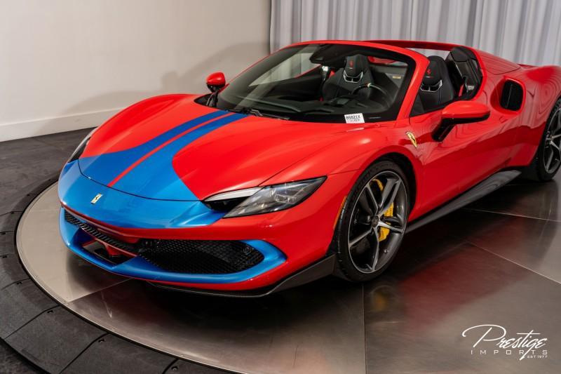 used 2023 Ferrari 296 GTS car, priced at $427,950