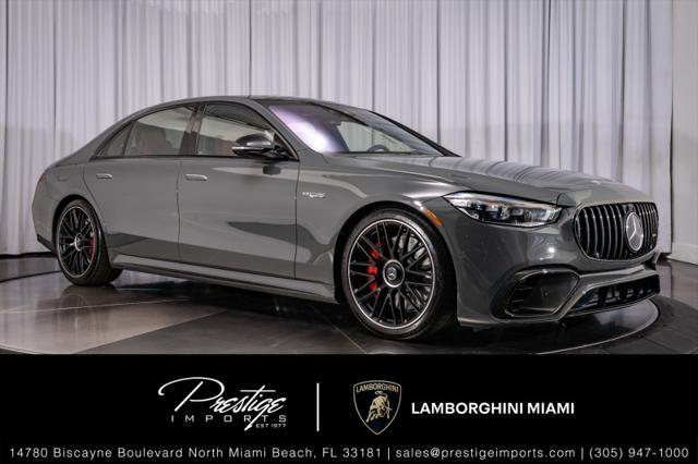 used 2024 Mercedes-Benz AMG S 63 E car, priced at $179,950