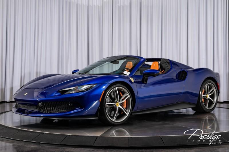 used 2025 Ferrari 296 GTS car, priced at $424,950