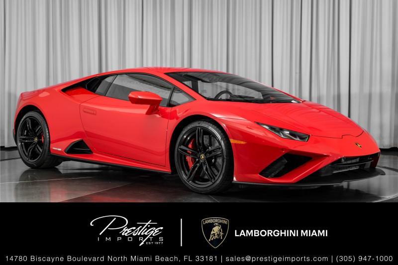 used 2023 Lamborghini Huracan EVO car, priced at $273,950