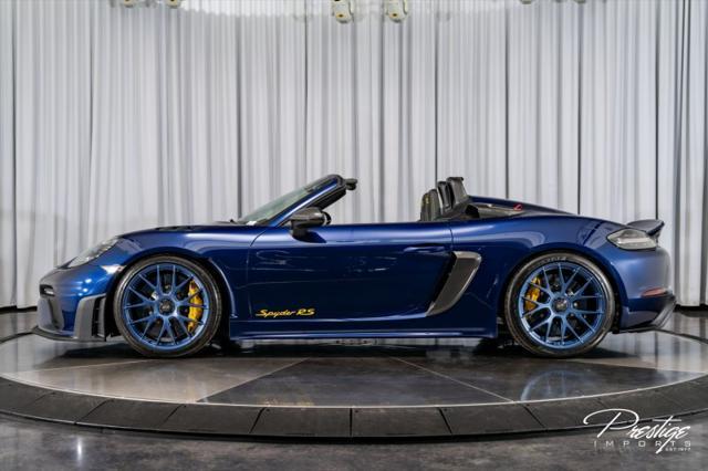 used 2025 Porsche 718 Spyder car, priced at $254,950