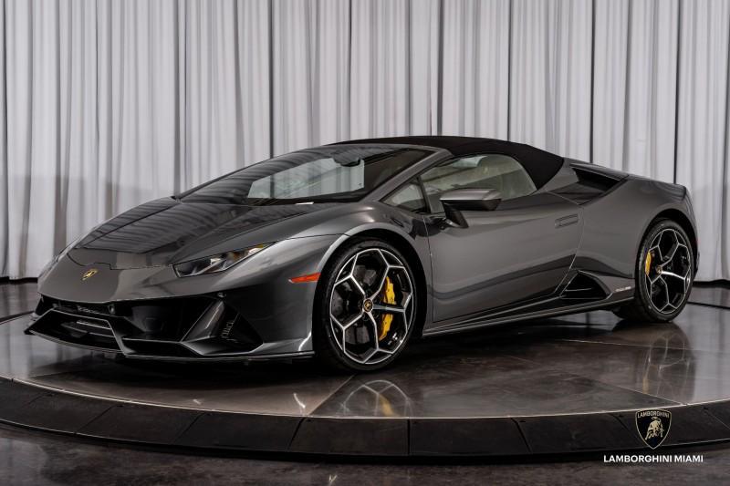 used 2020 Lamborghini Huracan EVO car, priced at $311,950