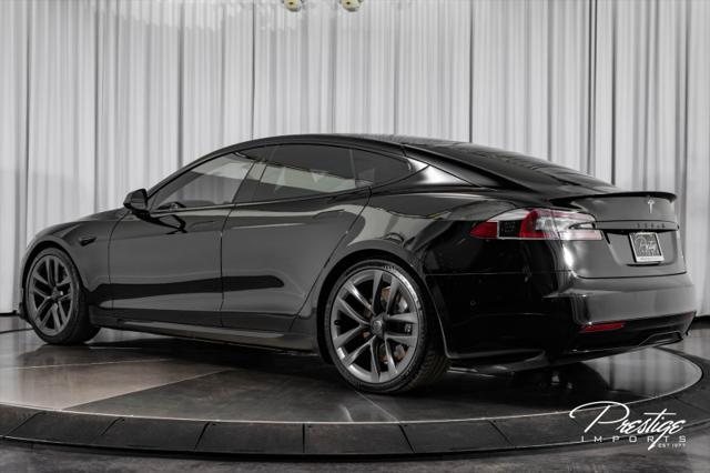 used 2021 Tesla Model S car, priced at $58,950