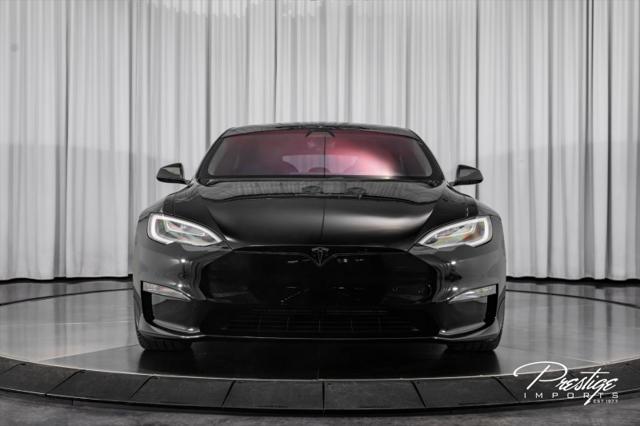 used 2021 Tesla Model S car, priced at $58,950