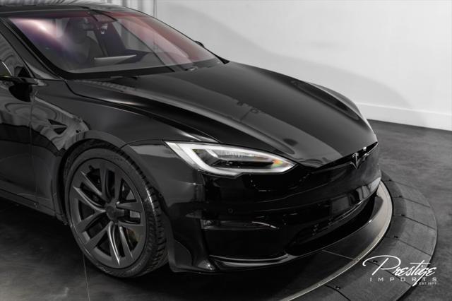 used 2021 Tesla Model S car, priced at $58,950