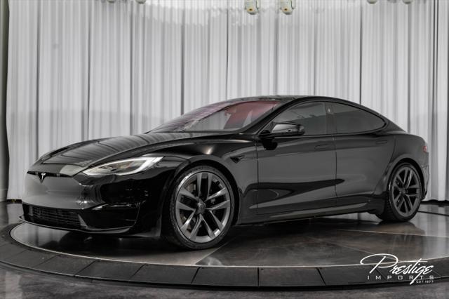 used 2021 Tesla Model S car, priced at $58,950