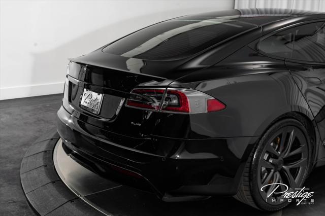 used 2021 Tesla Model S car, priced at $58,950