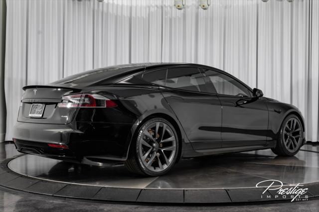 used 2021 Tesla Model S car, priced at $58,950