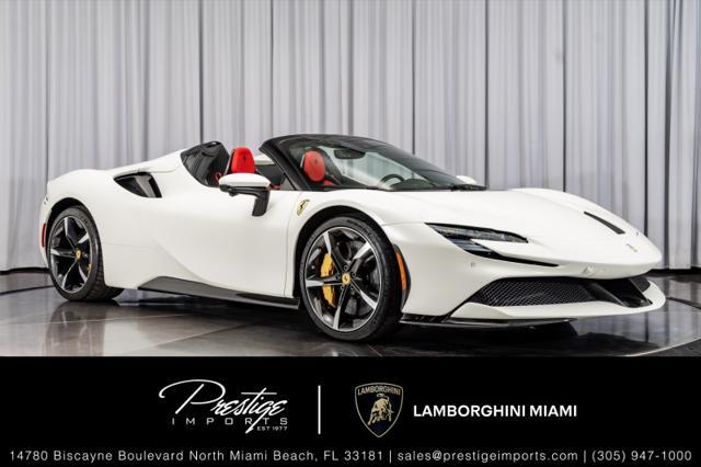 used 2023 Ferrari SF90 Spider car, priced at $731,950