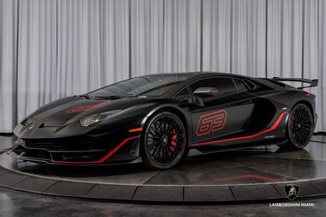 used 2019 Lamborghini Aventador SVJ car