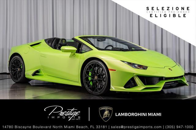 used 2024 Lamborghini Huracan EVO car, priced at $361,950
