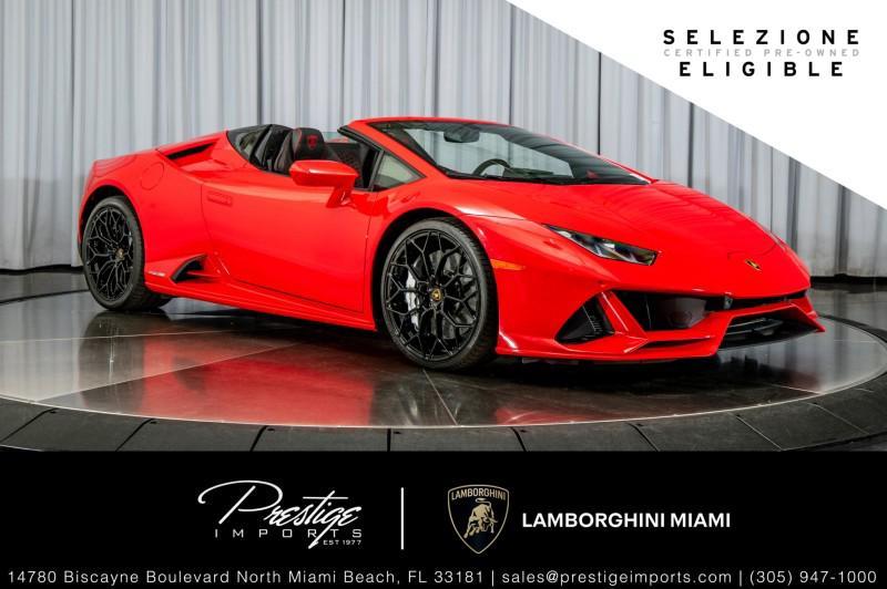 used 2023 Lamborghini Huracan EVO car, priced at $344,950