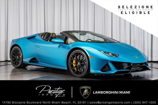 used 2022 Lamborghini Huracan EVO car, priced at $346,950