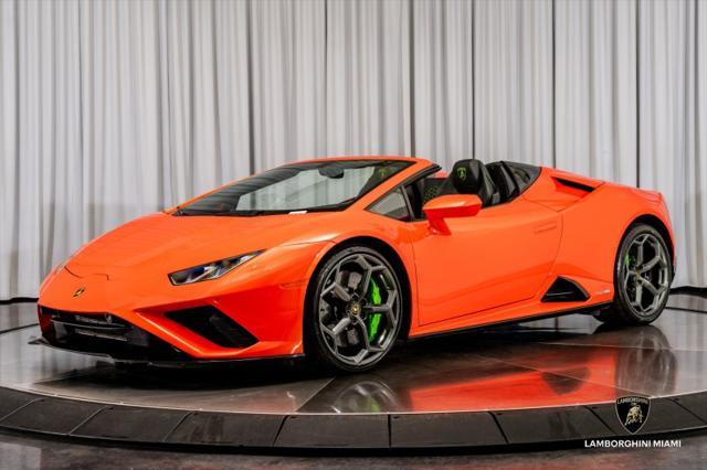 used 2023 Lamborghini Huracan EVO car, priced at $324,950