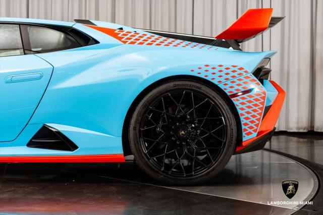used 2022 Lamborghini Huracan STO car, priced at $391,950