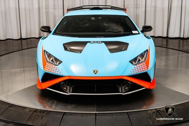 used 2022 Lamborghini Huracan STO car, priced at $391,950