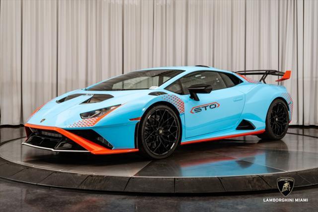 used 2022 Lamborghini Huracan STO car, priced at $391,950