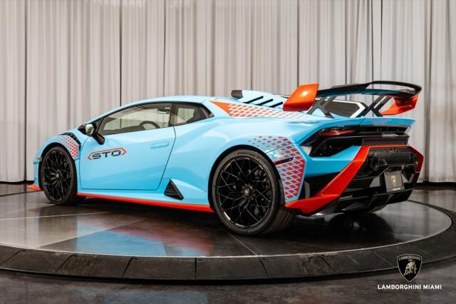 used 2022 Lamborghini Huracan STO car, priced at $391,950