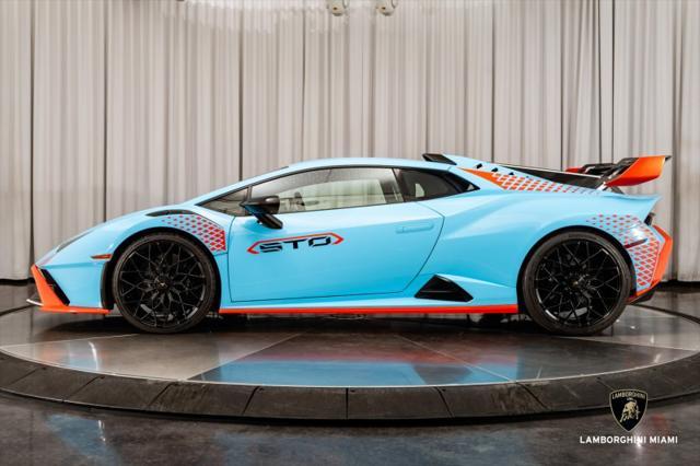 used 2022 Lamborghini Huracan STO car, priced at $391,950