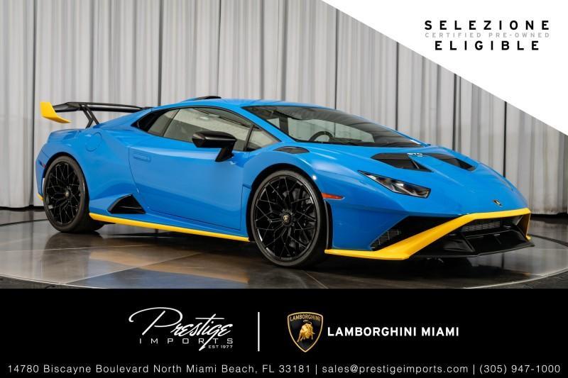 used 2022 Lamborghini Huracan STO car, priced at $404,950