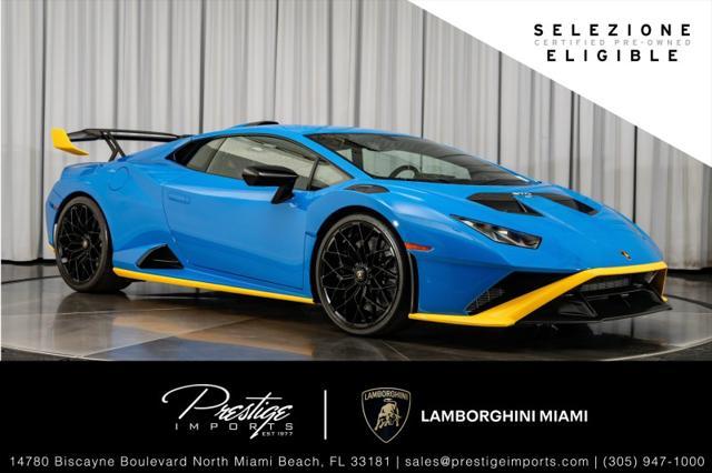 used 2022 Lamborghini Huracan STO car, priced at $369,950